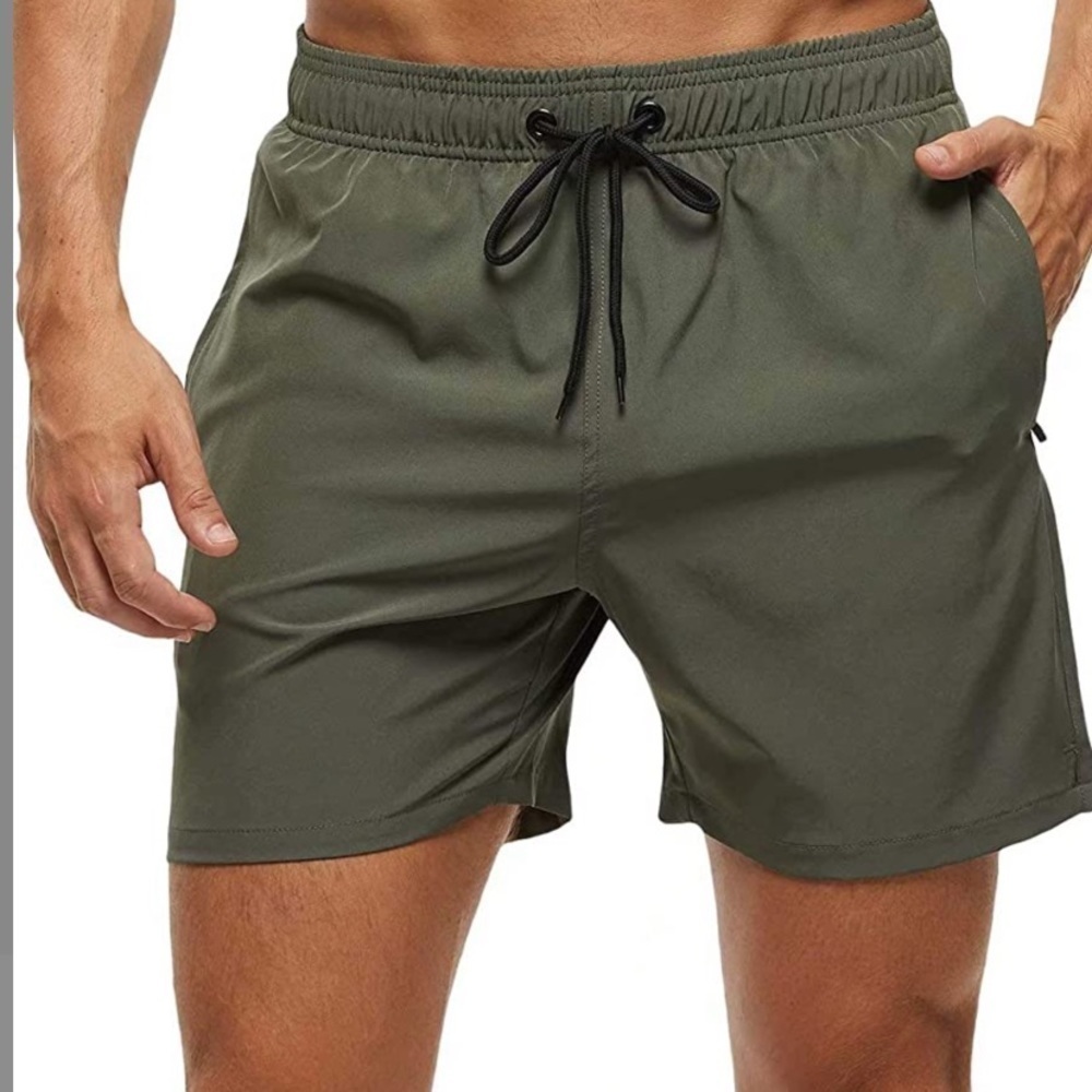 Speedo Men’s swim trunks, size L